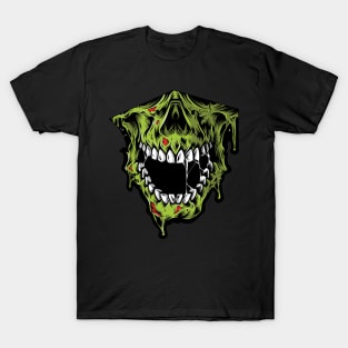 Zombie Monster Skull Head T-Shirt